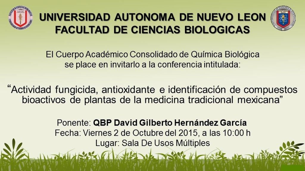 Conferencia CAQB 2 Oct