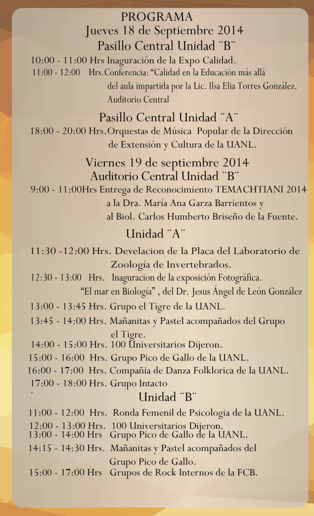 programa aniv 62